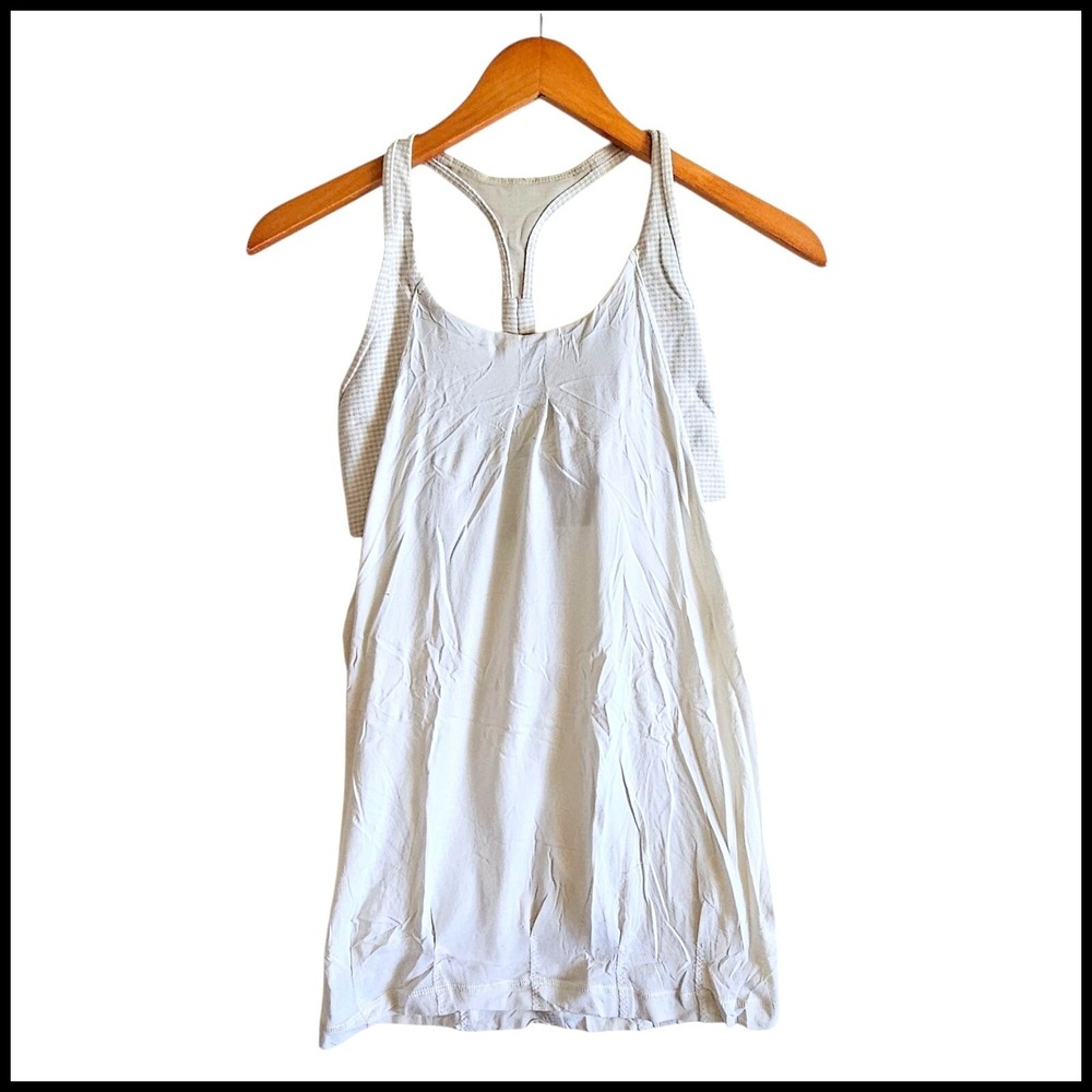 Lululemon No Limits Tank Top Athletic Built-In Bra Support Activewear Size 6